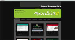 Desktop Screenshot of mazatlan21.com
